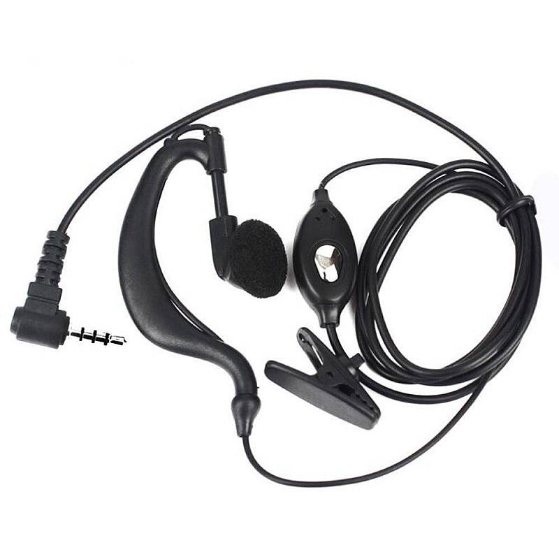 Baofeng Hands-Free μικρόφωνο με ακουστικό μαύρο για Bf-T1 200200523