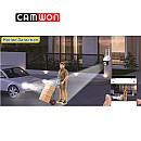 CAMWON WIP-C300M PTZ WiFi IP κάμερα Auto Tracking 3Mpixels Νυχτερινή Λήψη (έως 15 μ.) Λευκή-μαύρη