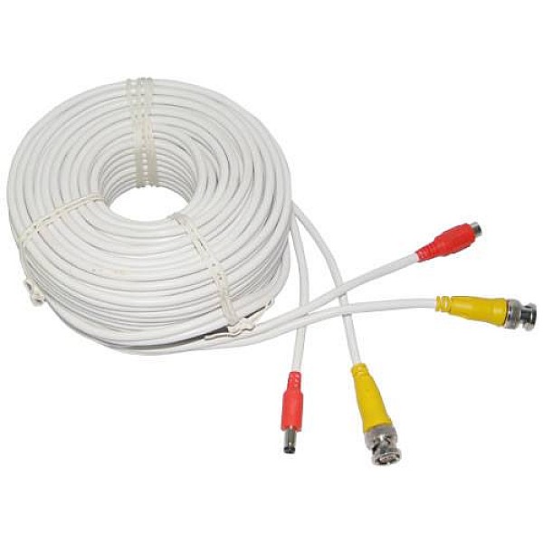 UU-DIY100 30,48m Καλώδιο CCTV (έτοιμο)Video cable BNC + power cable