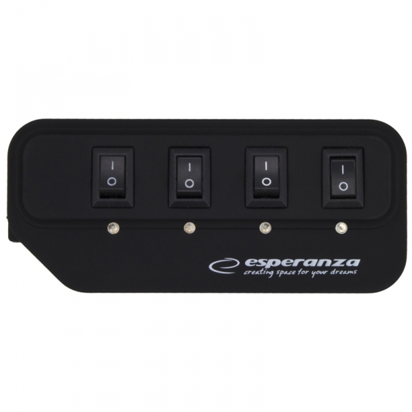 Esperanza EA127 USB 2.0 Hub 4 Θυρών με σύνδεση USB-A