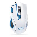 Ενσύρματο GAMING Φωτιζόμενο Ποντίκι HAWK MX401 7D άσπρο/μπλε EGM401WB Esperanza