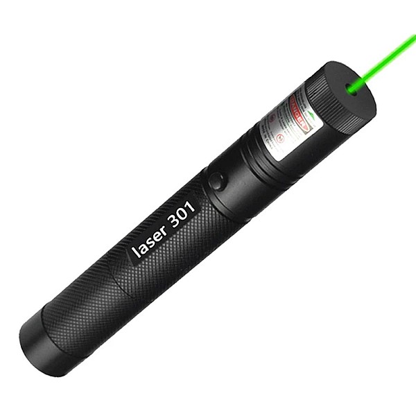 Pointer Laser Pointer Dot 5000mW 532nm με Πράσινο Laser 301 επαναφορτιζόμενο OEM