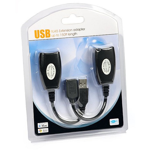 USB extender μέσω καλωδίου UTP CAT-5e/6 έως 45 μέτρα USB-RJXT OEM