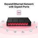 MERCUSYS MS108G  switch δικτύου 8 Port Giga 10/100/1000 Mb/s