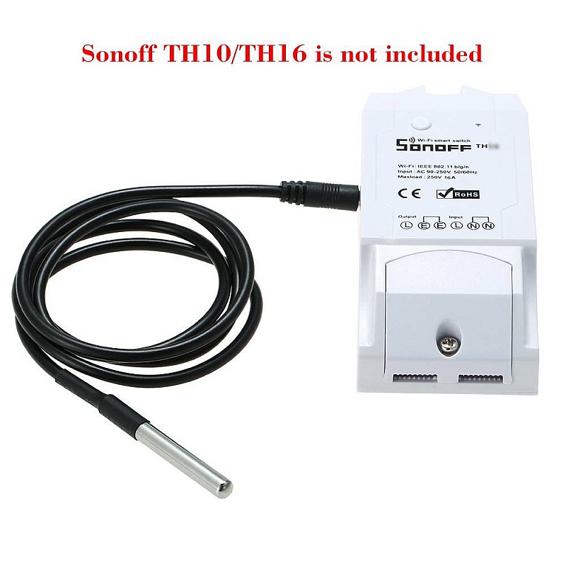 SONOFF®  DS18B20 Waterproof Temperature Sensor