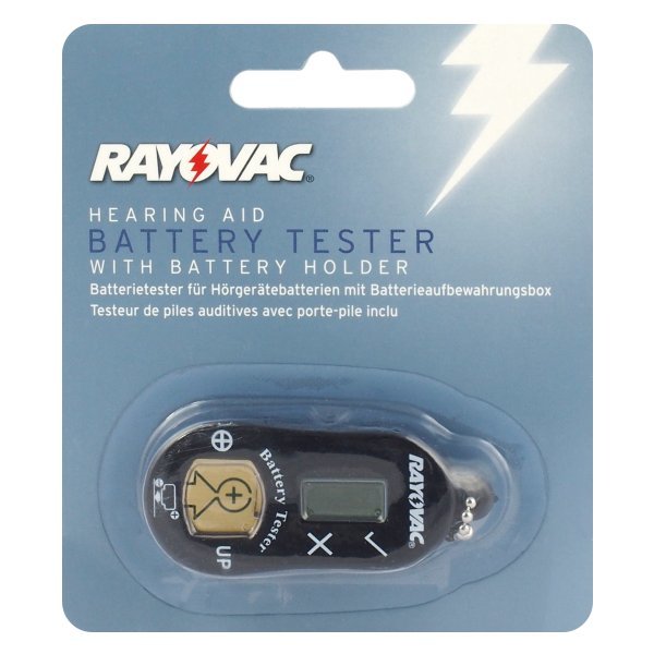 RAYOVAC δοκιμαστής μπαταριών για ακουστικά Βαρηκοΐας Battery Tester for hearing aids