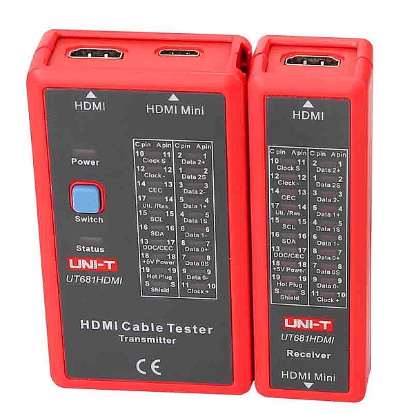 Cable Tester UNI-T UT681 HDMI  Έλεγχος καλωδίων (HDMI/miniHDMI)
