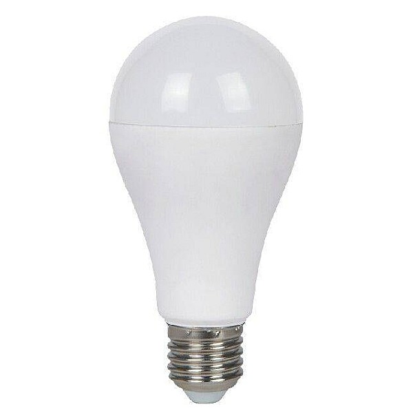 Λαμπτήρας Led E27 A65 17Watt Ψυχρό λευκό 6400K VT-2017 4458 V-TAC
