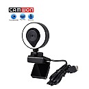 CAMWON WIP-G200M Web Camera Κάμερα με μικρόφωνο και έξυπνο φωτισμό USB Plug Full HD 1080P με Autofocus