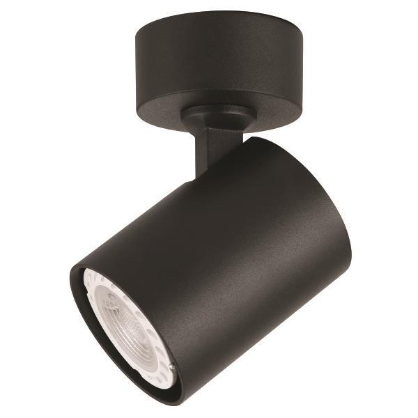 Φωτιστικό Οροφής GU10 αλουμινίου μαύρο S1980 144-60003 Eurolamp