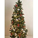Χριστουγεννιάτικο Δέντρο Νορμανδίας Πράσινο 180εκ με Μεταλλική Βάση 600-30107 EUROLAMP