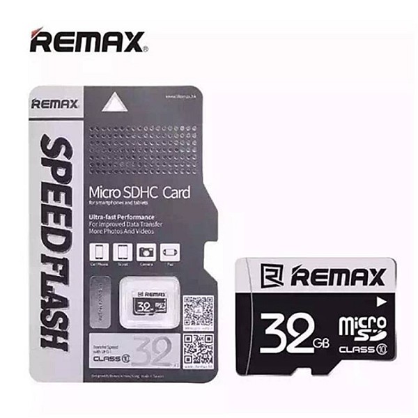 REMAX κάρτα μνήμης τύπου MicroSD SDΗC 32GB Class10 SPEED FLASH