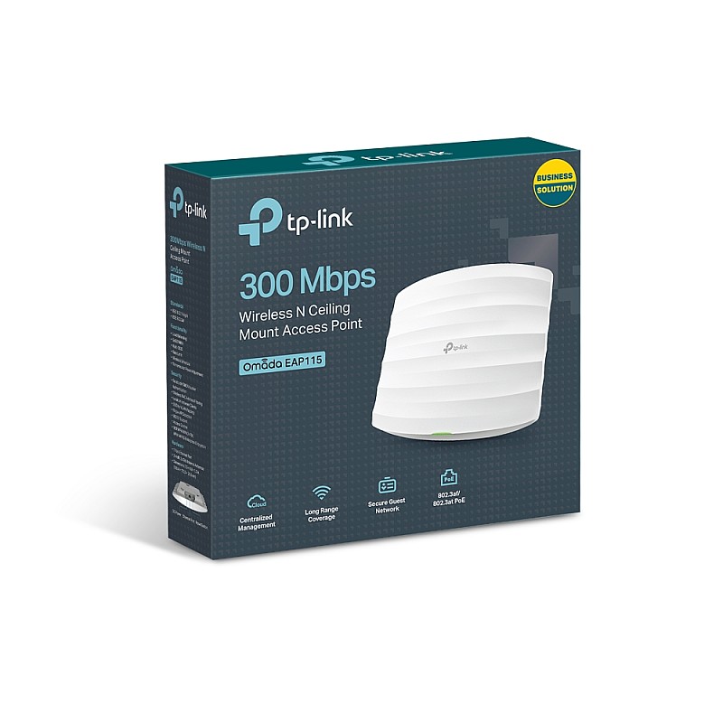 TP-LINK EAP115 v4.20 Access Point Wi‑Fi 4 Single Band (2.4GHz)