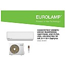 Eurolamp 300-28021 Κλιματιστικό 12000 BTU WIFI DC INVERTER R32, XAB1 PANEL, 4IN1 FILTER, iFEEL, GOLDEN FINS, 3D AIR, A+++/A++ Zephyrus