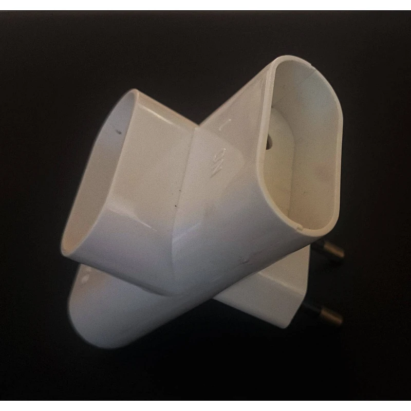 Adaptor Διπολικό Τάφ σε 3 διπολικές TS ELECTRIC 100705