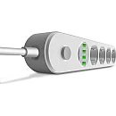 Ldnio Πολύπριζο Ασφαλείας 4 Θέσεων με Διακόπτη, 4 USB και Καλώδιο 2m Λευκό SE4432 Ldnio Πολύπριζο Ασφαλείας 4 Θέσεων με Διακόπτη, 4 USB και Καλώδιο 2m Λευκό SE4432