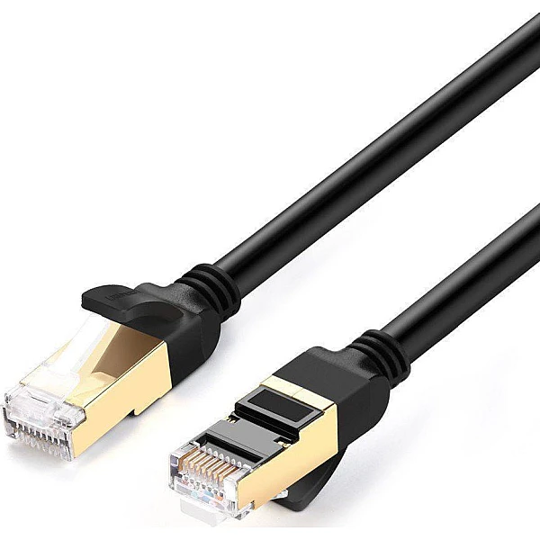 KALITON U/UTP Cat.7 Καλώδιο Δικτύου Ethernet 20m Μαύρο 9911275