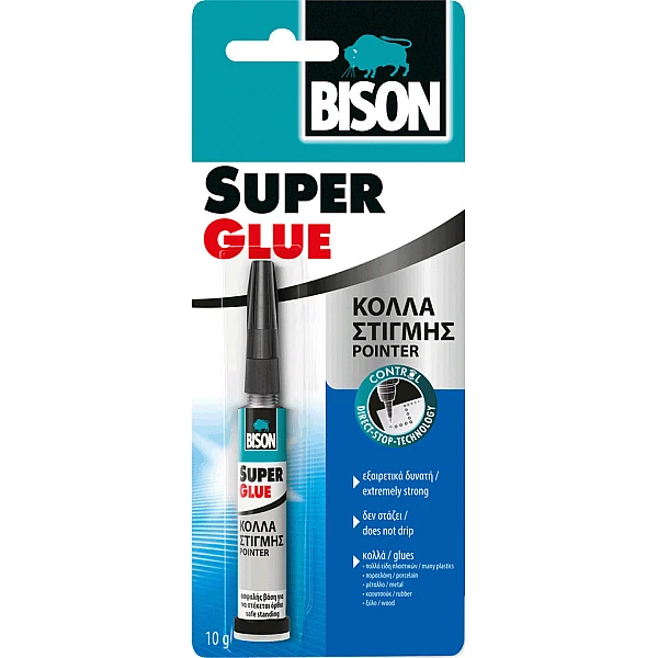 Bison Κόλλα Gel Στιγμής Super Glue Pointer 10gr 23673676