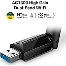 TP-LINK Archer T3U Plus v1 Ασύρματος USB Αντάπτορας Δικτύου 1300Mbps TP-LINK Archer T3U Plus v1 Ασύρματος USB Αντάπτορας Δικτύου 1300Mbps