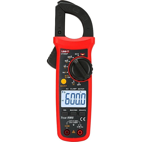 UNI-T UT-202F Ψηφιακή Αμπεροτσιμπίδα Αutorange True RMS AC/DC 