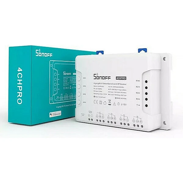 Sonoff 4CH PRO R3 Smart Switch 4 Καναλιών Wi-Fi & RF 10A