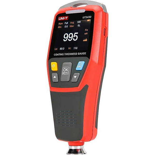 Uni-T Ψηφιακός Μετρητής Πάχους Υλικών Πάχους Χρώματος UT343D