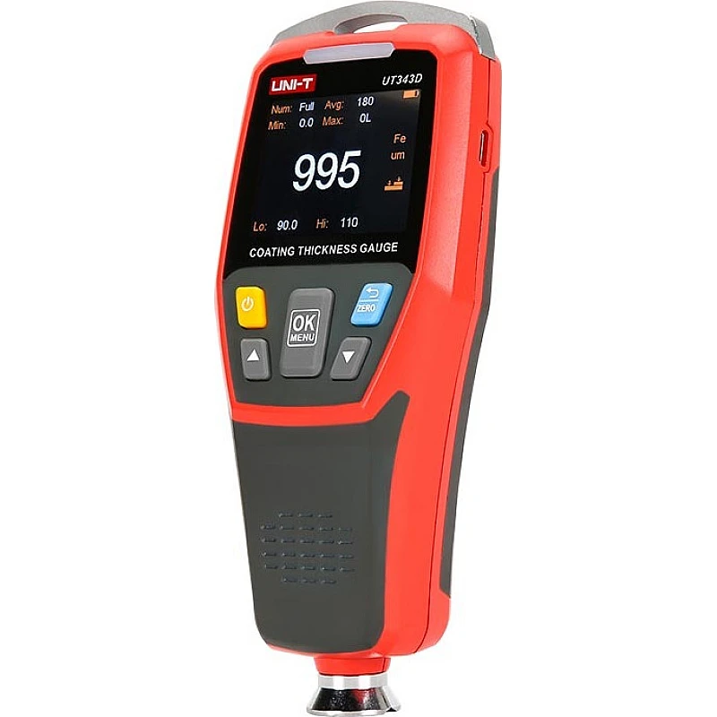 Uni-T Ψηφιακός Μετρητής Πάχους Υλικών Πάχους Χρώματος UT343D