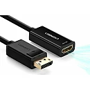 Ugreen Μετατροπέας DisplayPort male σε HDMI female (40362)