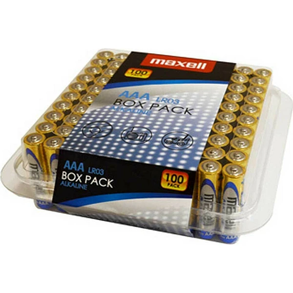 Maxell Αλκαλική Μπαταρία LR3/AAA MN1500 100 τεμάχια