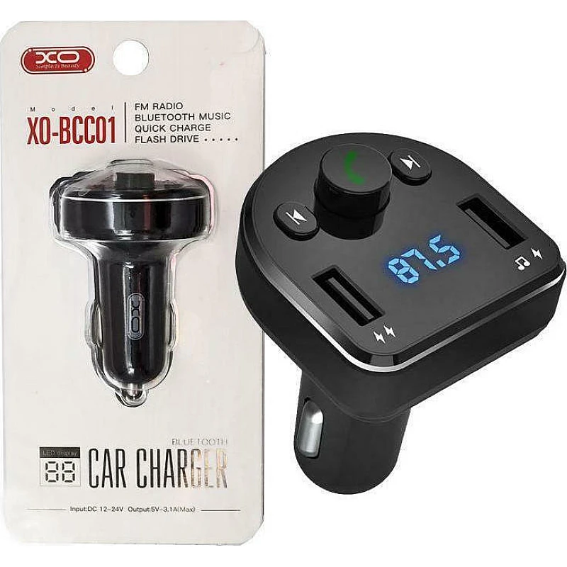XO BCC01 FM Transmitter Αυτοκινήτου με Bluetooth XO BCC01 FM Transmitter Αυτοκινήτου με Bluetooth