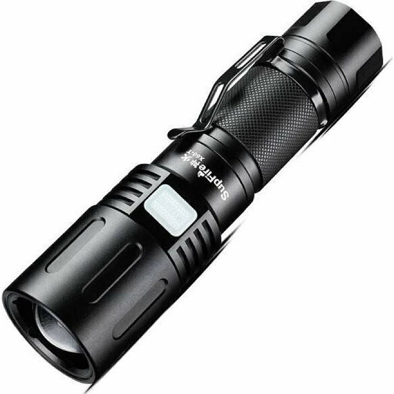 Superfire X60-T Επαναφορτιζόμενος Φακός LED IP34 με Μέγιστη Φωτεινότητα 1500lm Μαύρο Superfire X60-T Επαναφορτιζόμενος Φακός LED IP34 με Μέγιστη Φωτεινότητα 1500lm Μαύρο