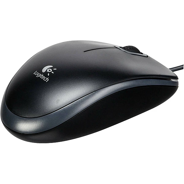 Ενσύρματο ποντίκι USB οπτικό μαύρο B100 Logitech 910-005547