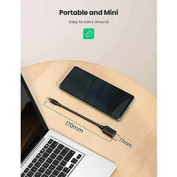 Ugreen Μετατροπέας USB-C male σε USB-A female 30701