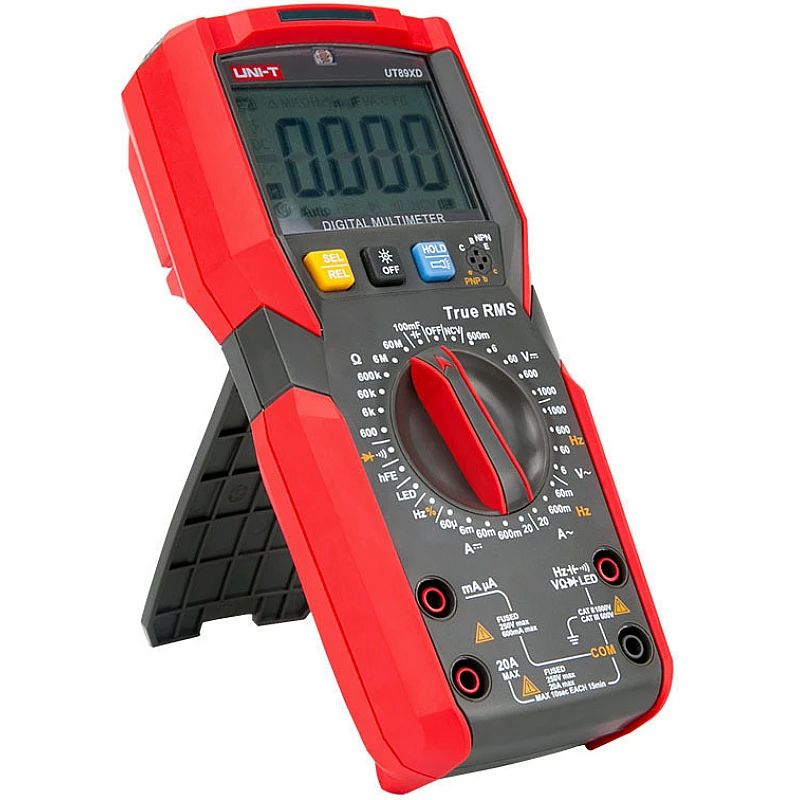 UNI-T UT89XD Ψηφιακό Πολύμετρο True RMS με Μέτρηση AC / DC / Αντίστασης UNI-T UT89XD Ψηφιακό Πολύμετρο True RMS με Μέτρηση AC / DC / Αντίστασης