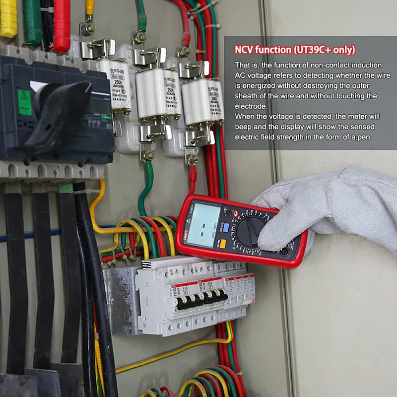 UNI-T UT39C+ Ψηφιακό Πολύμετρο Ακριβείας με Buzzer με Μέτρηση AC / DC / Αντίστασης / Χωρητικότητας / Θερμοκρασίας UNI-T UT39C+ Ψηφιακό Πολύμετρο Ακριβείας με Buzzer με Μέτρηση AC / DC / Αντίστασης / Χωρητικότητας / Θερμοκρασίας