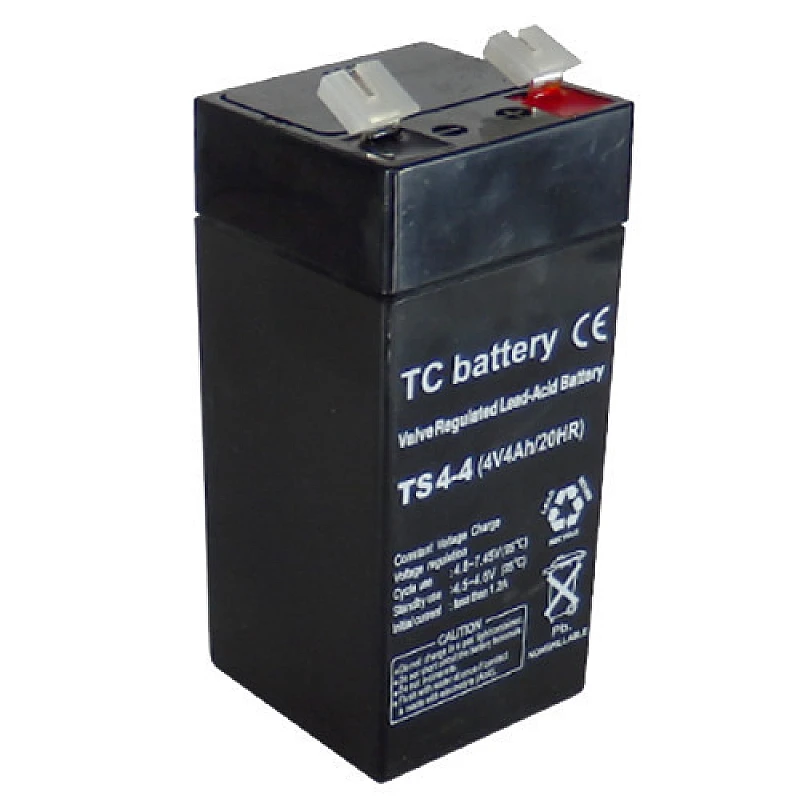 Μπαταρία Μολύβδου 4V/4.0A TC TS4-4 (για ταμειακές μηχανές και ζυγαριές) Μπαταρία Μολύβδου 4V/4.0A TC TS4-4 (για ταμειακές μηχανές και ζυγαριές)