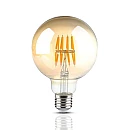 Λαμπτήρας Led E27 Filament Amber G95 8Watt Θερμό λευκό VT-2019 V-TAC 217145 Λαμπτήρας Led E27 Filament Amber G95 8Watt Θερμό λευκό VT-2019 V-TAC 217145