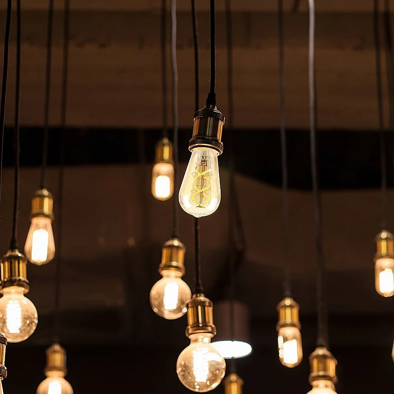 Λαμπτήρας LED E27 ST64 Long Filament Amper 5Watt Θερμό Λευκό VT-2066 V-TAC 217220 Λαμπτήρας LED E27 ST64 Long Filament Amper 5Watt Θερμό Λευκό VT-2066 V-TAC 217220