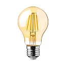 Λαμπτήρας Led E27 Filament Amber A60 12Watt Θερμό Λευκό VT-2123 V-TAC 217457 Λαμπτήρας Led E27 Filament Amber A60 12Watt Θερμό Λευκό VT-2123 V-TAC 217457