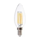Λαμπτήρας LED E14 κεράκι Filament 6 watt Ψυχρό Λευκό 600lm VT-2127 V-TAC 217425