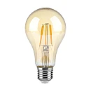 Λαμπτήρας Led E27 Filament Amber A60 10Watt Θερμό Λευκό VT-2028 V-TAC 217157