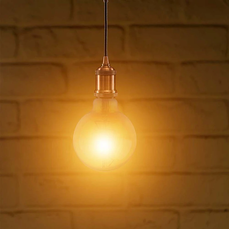 Λαμπτήρας Led E27 Filament Amber G95 4Watt Θερμό λευκό VT-2024 V-TAC 217146 Λαμπτήρας Led E27 Filament Amber G95 4Watt Θερμό λευκό VT-2024 V-TAC 217146