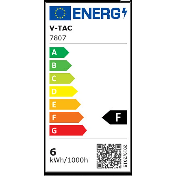 Λαμπτήρας Led E14 Κεράκι Filament 5.5Watt Φυσικό λευκό 4000Κ  Dimmable VT-21125 V-TAC 7807