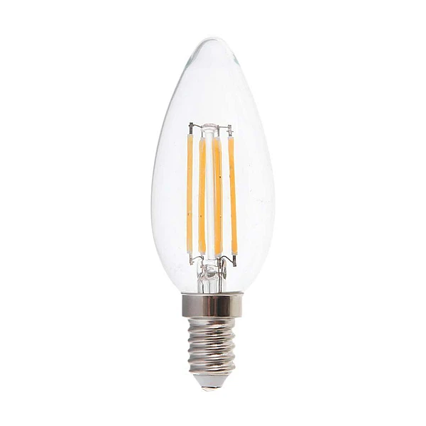 Λαμπτήρας Led E14 Κεράκι Filament 5.5Watt Φυσικό λευκό 4000Κ  Dimmable VT-21125 V-TAC 7807