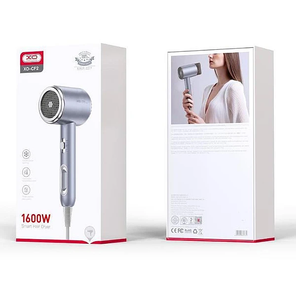 XO - CF2 Πιστολάκι Μαλλιών Ταξιδιού 1600Watt Bright Blue
