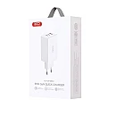 XO-CE13(Eu) Φορτιστής Χωρίς Καλώδιο GaN 65W 3 εξόδους 2X USB-C+USB-A Power Delivery Λευκός 