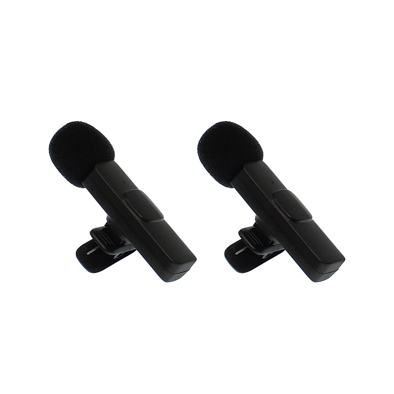 K9 Type-C Wireless Live-Stream Microphone Σετ ασύρματα επαναφορτιζόμενα πυκνωτικά μικρόφωνα για καταγραφή ήχου μαύρα K9 Type-C Wireless Live-Stream Microphone Σετ ασύρματα επαναφορτιζόμενα πυκνωτικά μικρόφωνα για καταγραφή ήχου μαύρα
