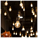 Λαμπτήρας Led E27 Filament Amber Spiral G125 6Watt Θερμό Λευκό VT-2126 V-TAC 217328 Λαμπτήρας Led E27 Filament Amber Spiral G125 6Watt Θερμό Λευκό VT-2126 V-TAC 217328