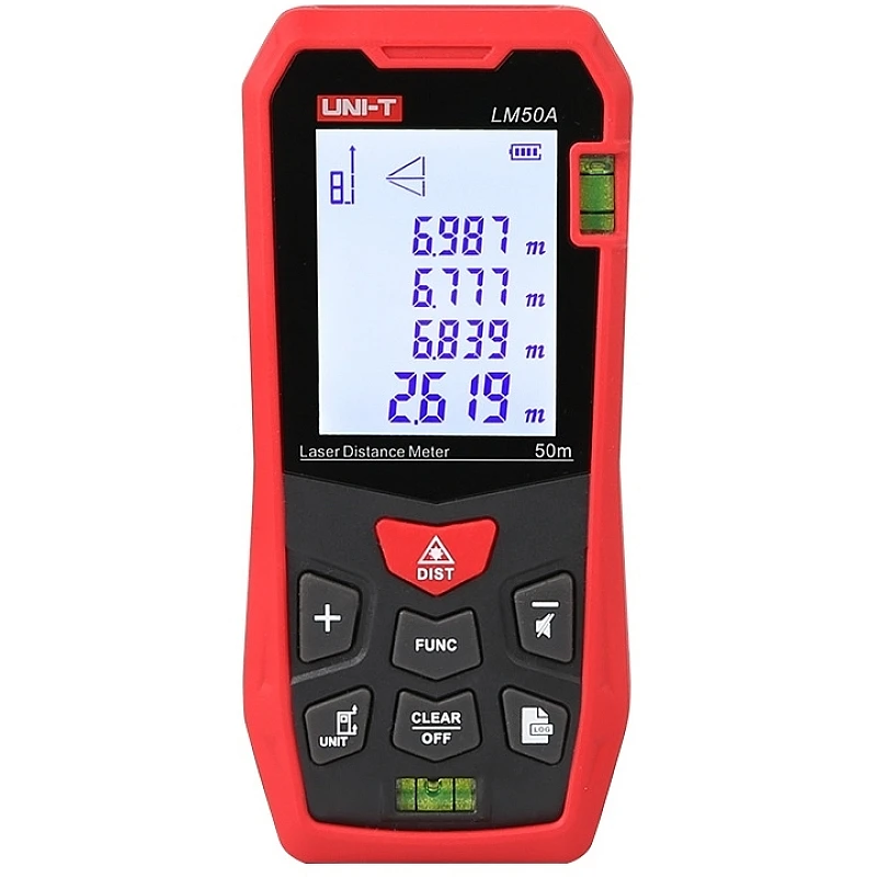 Uni-T Μέτρο Laser LM50A με Δυνατότητα Μέτρησης έως 50m Uni-T Μέτρο Laser LM50A με Δυνατότητα Μέτρησης έως 50m