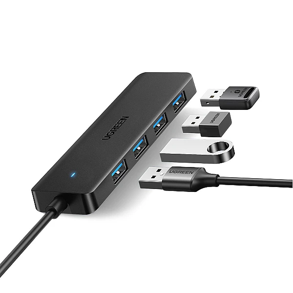 Ugreen USB 3.0 Hub 4 Θυρών με σύνδεση USB-A 25851